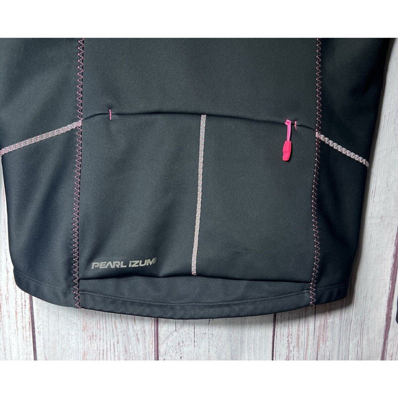 Pearl Izumi Select Women's Black Neon Thermal Riding Cycling Jacket Size Large1 - Picture 11 of 16